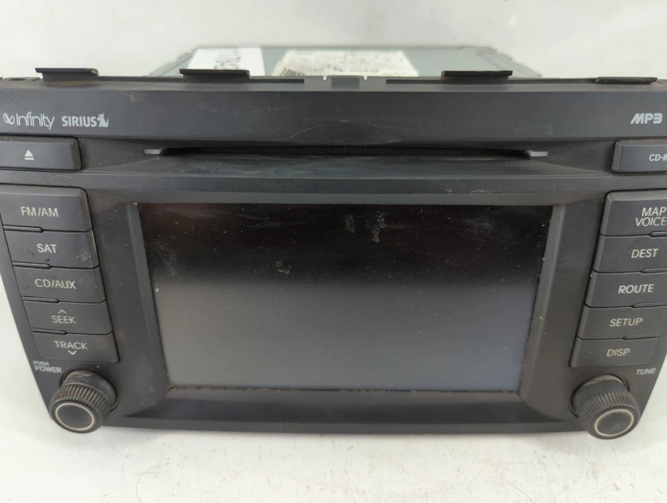 2009-2011 Kia Borrego Am Fm Cd Player Radio Receiver ZDT6U - Image 4 of 4