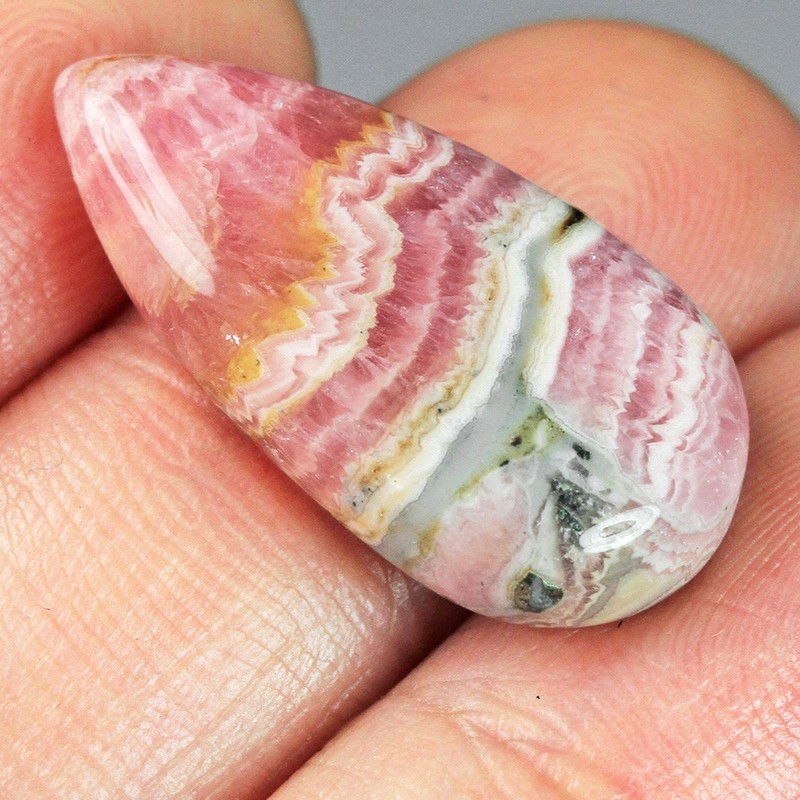 16.08Ct Natural Red Rhodochrosite Cab USHW126