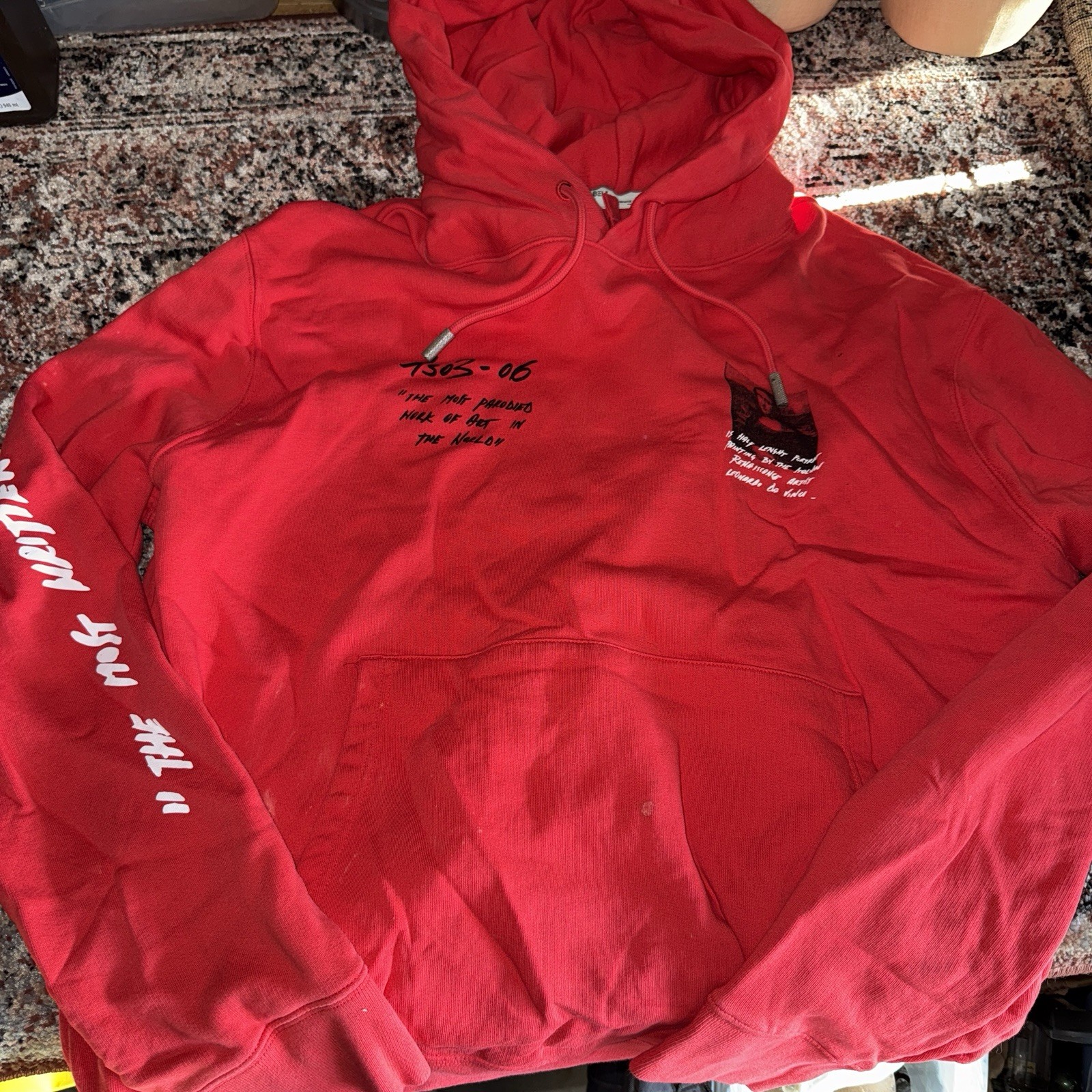Off White Mona Lisa Res Hoodie Painting XXL Sold Out