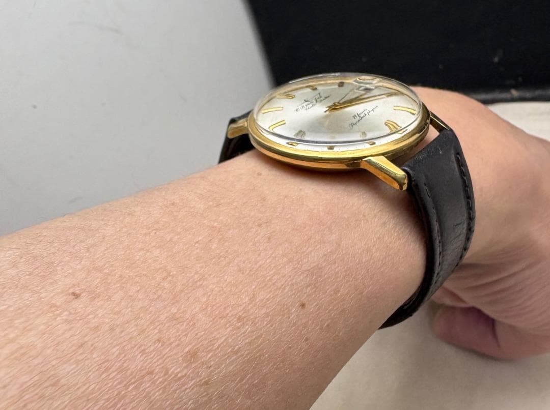 t*p様 Citizen Jet Auto Dater 本体 ゴールド Citizen Jet Auto Dater Timepiece Automatic Gold Plated Vintage