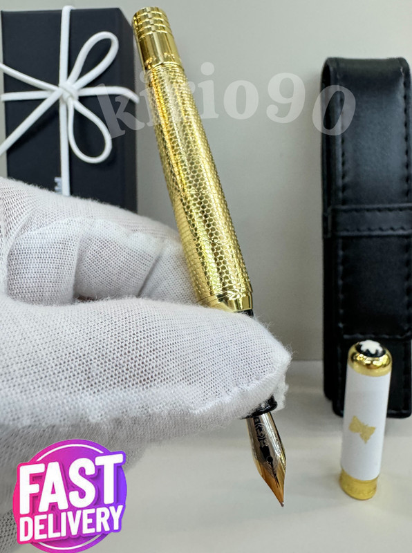 Great Characters Mohammad Ali Limited Fountain Pen MONTBLANC Pouch Fast Ship🔥