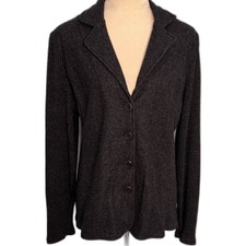Jones New York gray wool blend Cardigan Size XL
