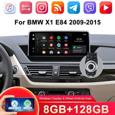 10.25'' Autoradio Carplay Android 14 GPS DAB Car Stereo Für BMW X1 E84 Multimedia