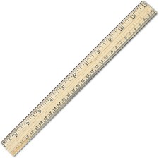 Westcott School Ruler with 16ths and Metric, ...