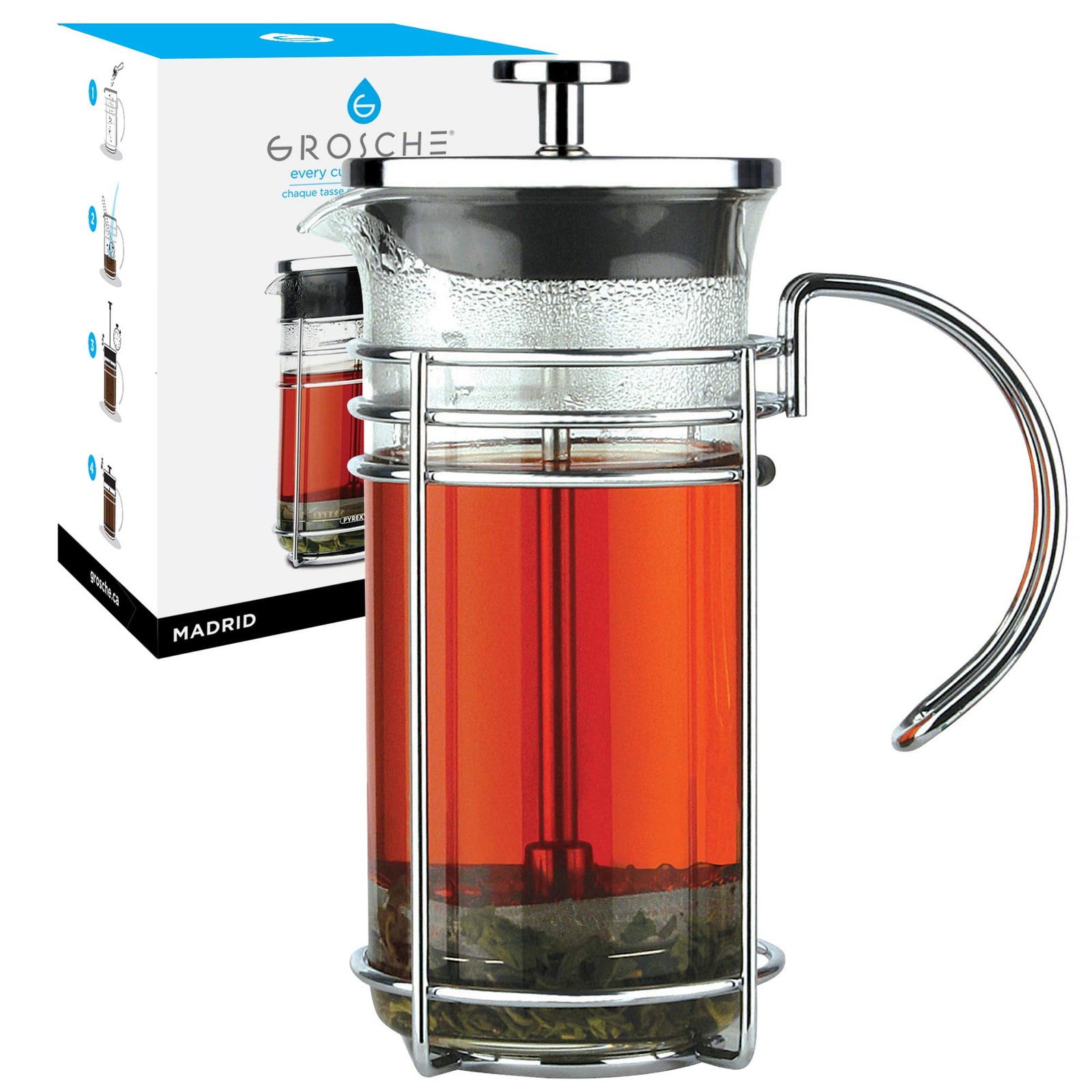 - Premium Coffee And Tea Maker - 0.35l - 11.8oz - Borosil...