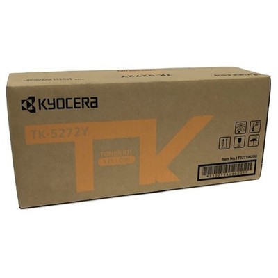 Kyocera TK-5272Y Original Toner Cartridge - Yellow (1t02tvaus0)