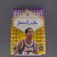 2023-24 Panini Phoenix Jamaal Wilkes Auto /10 Hall Of Fame Autographs Gold SSP