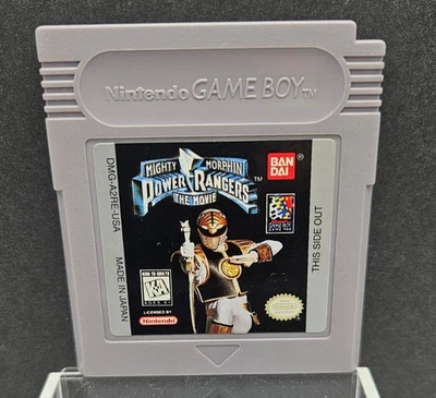 Mighty Morphin Power Rangers: The Movie Nintendo Video Games for