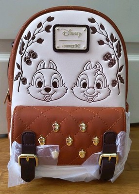 Loungefly Disney Chip Chap N'Dale Rucksack Tasche Reißverschluss