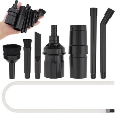Vacuum Cleaner Attachments 8pcs Mini Micro Tool for Interiors Cleaning Kit Car