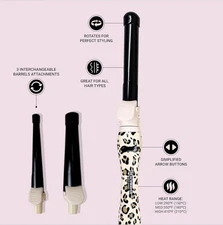 Multi Barrel Beachwaver - Classic Catwalk | Professional Ceramic Rotating Curler