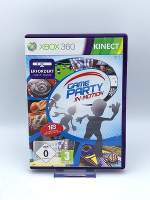 Game Party: in Motion Kinect - Microsoft Xbox 360 - CiB - PAL - Guter Zustand