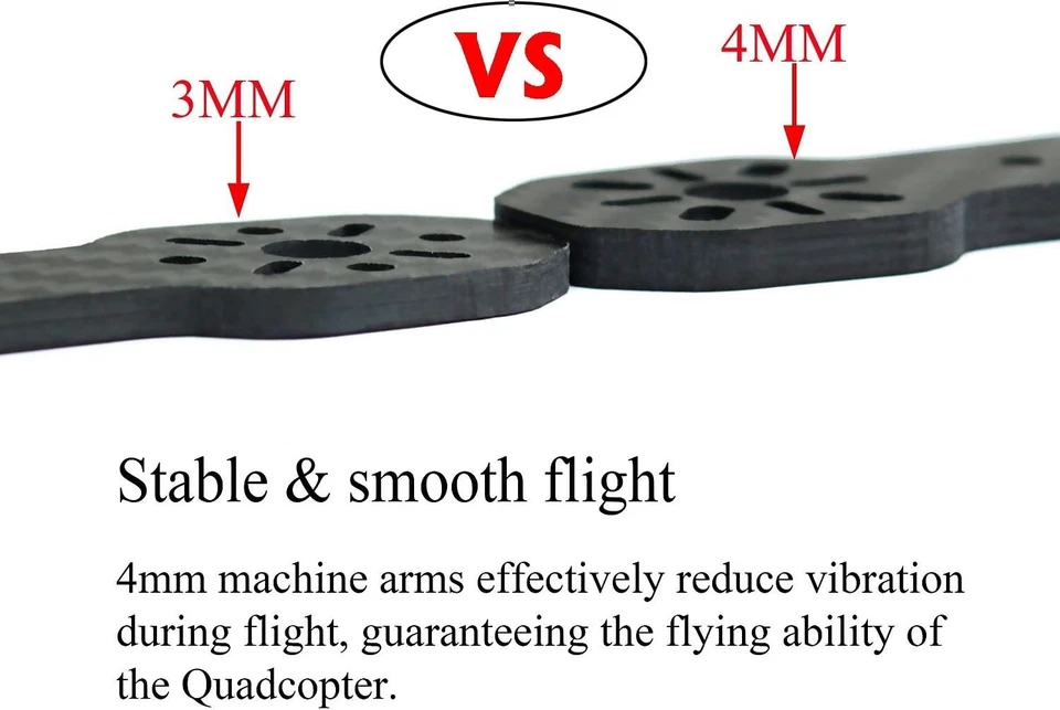 250mm FPV Racing Drone Frame 5inch Carbon Fiber Quadcopter 5 inch drone frame - Image 4 of 4