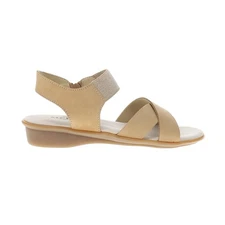 Sesto Meucci Euna Comfort Ankle Strap  Womens Beige Casual Sandals EUNA-315621
