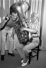 Spike Jones show guest Lauritz Melchior They collaborate on The Sp- Old Photo 1