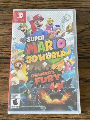 Super Mario 3d WORLD + Bowser's Fury - Nintendo Switch - Factory Sealed