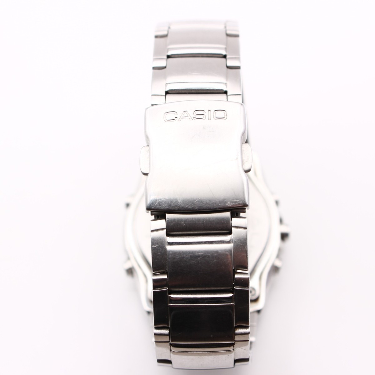 CASIO EDIFICE EFA-120 Men's Watch Quartz Ana-Digi Square Black