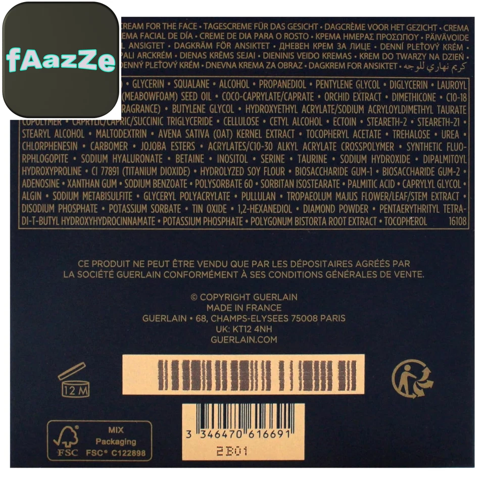 Guerlain Orchidée Impériale La Crème Légère 50ml - 5th Generation Luxury Cream - Bild 4 von 4