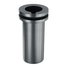 Graphite Crucible 1kg High Purity Graphite Crucible Metal Melting Ingot 1.5" ID