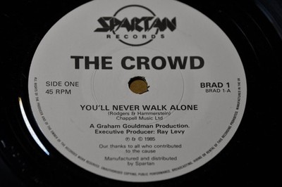 The Crowd - You'Ll Never Walk Alone 7 Inch Vinyl Record