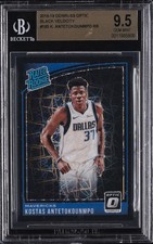 2018 DONRUSS OPTIC BLACK VELOCITY #185 KOSTAS ANTENTOKOUNMPO RC 14/39 BGS 9.5