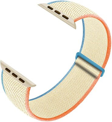 Sport Loop Band Compatible with Apple Watch Band 38mm 40mm 42mm 44mm iWatch Seri