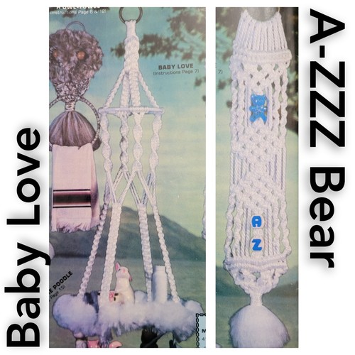 Vintage Classic Publications #SS-1 "Macrame Short Stuff" 17 Short Projects ©1980 - Bild 8 von 14