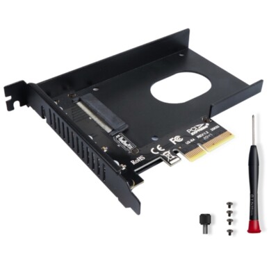 U.2 to PCI-e Adapter PCIe 4.0 x4 X8 X16 to 2.5'' U.2 (SFF-8639) 2.5inch SSD