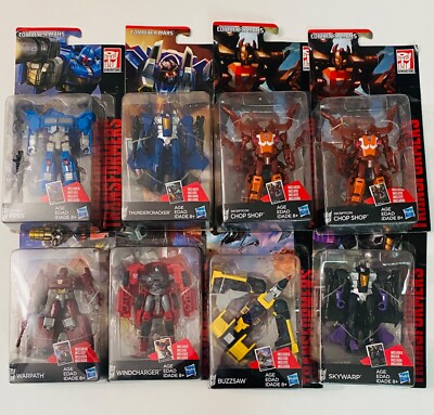 NEW - TRANSFORMERS Combiner Wars Legends Class Pipes Thundercracker Buzzsaw Lot