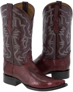 burgundy pointed boots