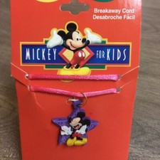 Disney Mickey Mouse for Kids Necklace Vintage NOS