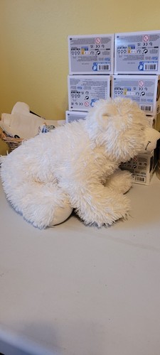 Peluche de oso polar Build A Bear*STL Zoo pies blancos especiales. Shaggy! E-14 - Imagen 5 de 6