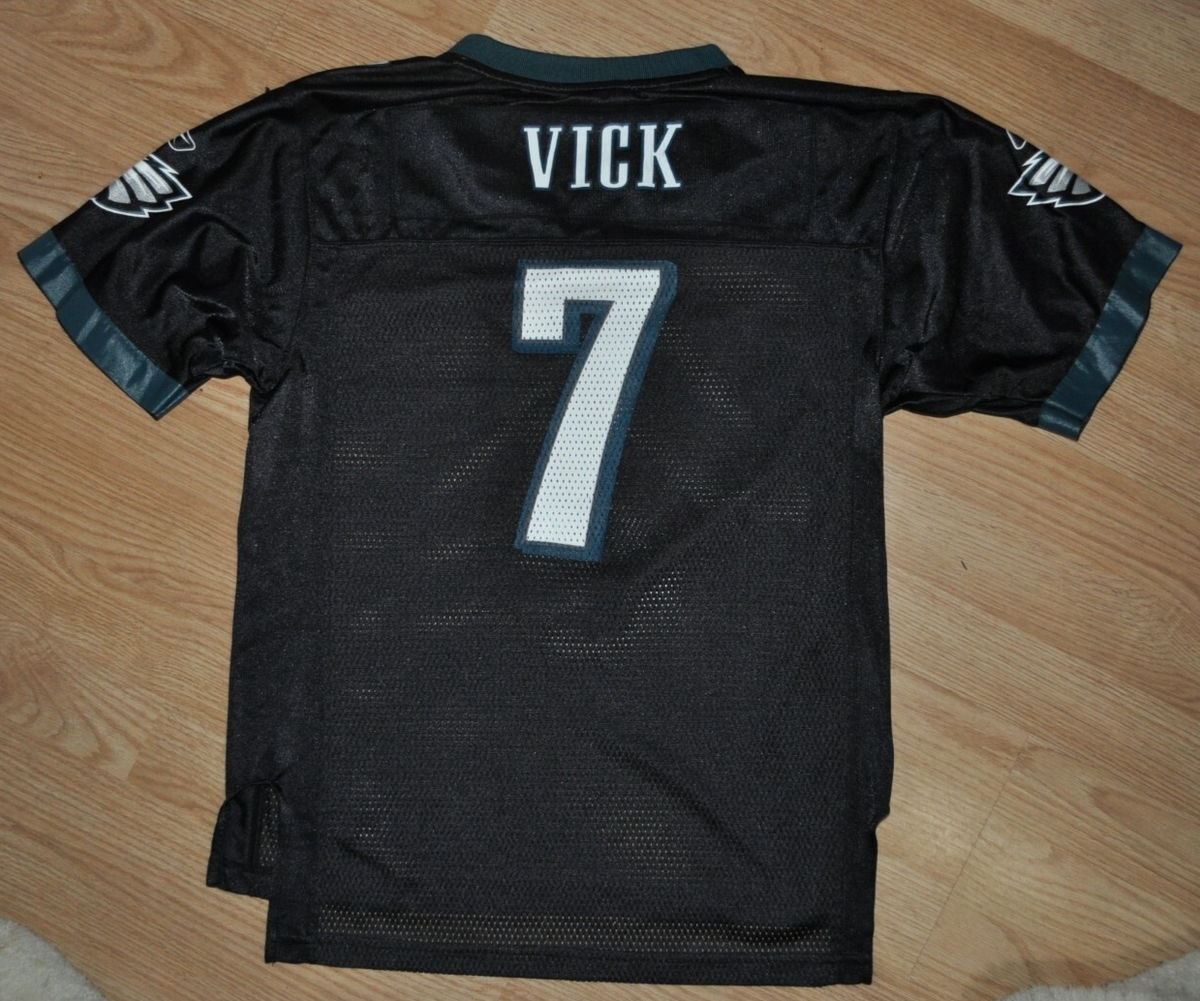 Michael Vick Philadelphia Eagles Reebok Authentic Black Youth