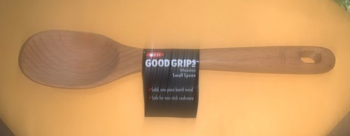 OXO Good Grips Wooden Small Spoon 1 EA, Brown - 第 1/4 張圖片