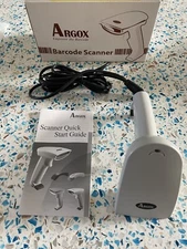 Argox AS-8150U Barcode Scanner w/ Box & Quick Start Guide USB Connect 