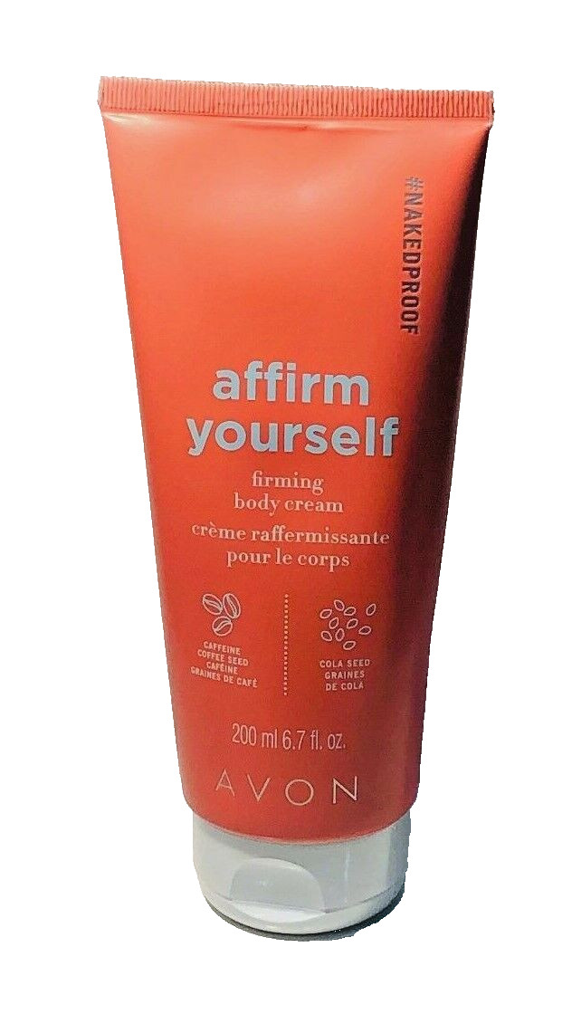 AVON AFFIRM YOURSELF, FIRMING BODY CREAM. BANISH CREPEY SKIN