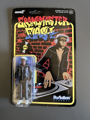 Reaction Grandmaster Flash figure Super 7 13410