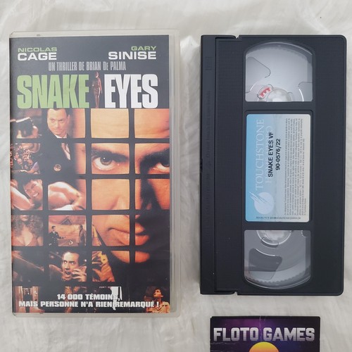 VHS D'Origine FR : Snake Eyes - Brian De Palma N. Cage - 1998 - Floto Games - 第 1/2 張圖片