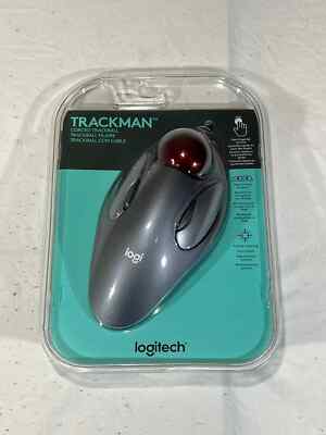 LOGITECH TRACKMAN MARBLE TRACKBALL MOUSE 910-000806 *BRAND NEW *SEALED