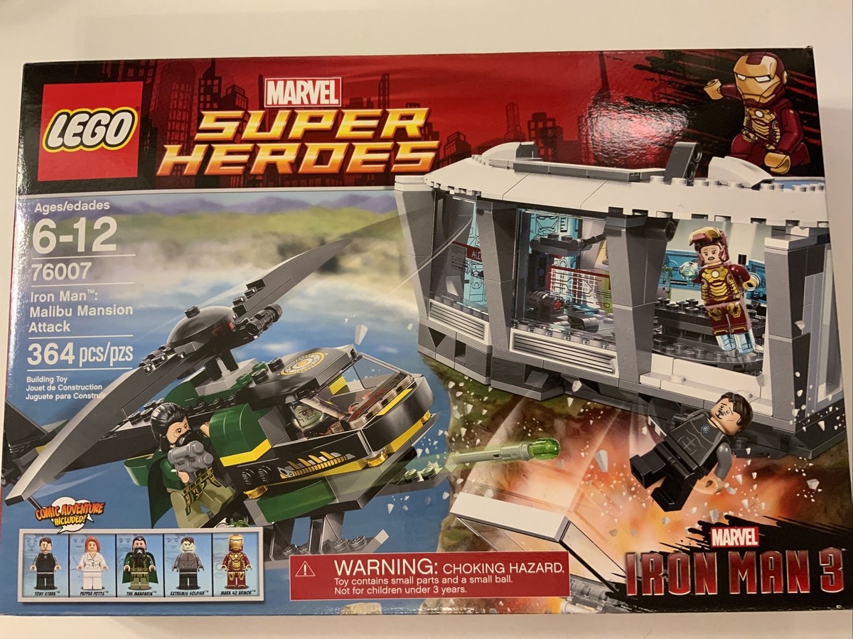 LEGO 76007 - Marvel Super Heroes - Iron Man: Malibu Mansion Attack