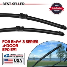 Windshield Wiper Blades Set of 24"&19" Left Right For BMW 3 Series E90 E91 05-09