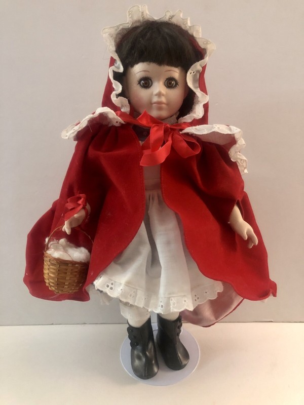 Brenda Thomas Once Upon A Rhyme Collection Little Red Riding Hood Doll Repainted