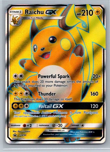 SM Promos #SM90 Raichu GX 284