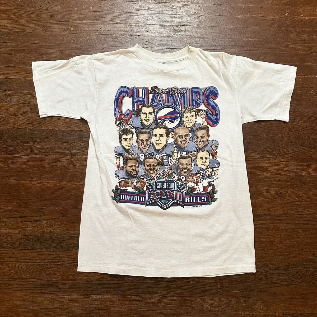 Vintage 1992 Buffalo Bills Super Bowl Champions Shirt Size Vintage 1992 Buffalo Bills Super Bowl Champions Shirt Size