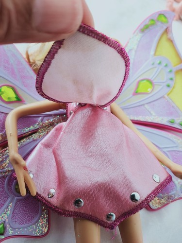 Poupée Winx club Glam Magic Enchantix Flora rainbow 2004 vintage ancien doll - Foto 19 di 23