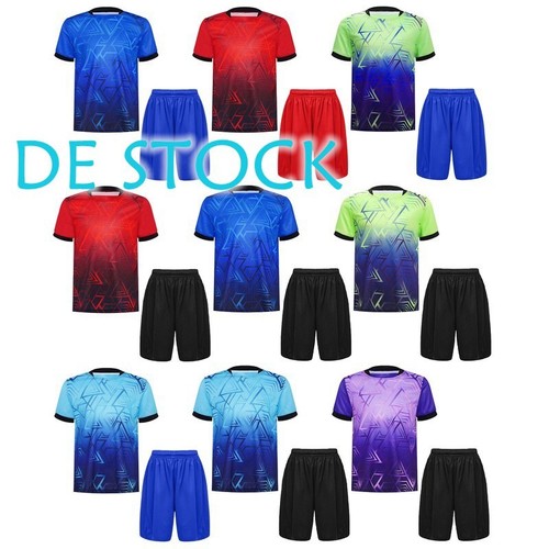 Kinder Jungen Sport Set 2tlg Schnelltrockend T-Shirt + Shorts Sportanzug Jogging
