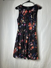 Express Women's Floral Dress Size 6 Multicolor Flowers