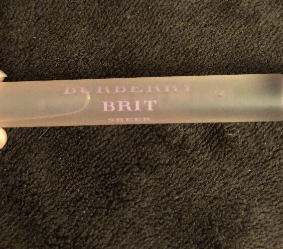 Burberry brit top sheer rollerball perfume