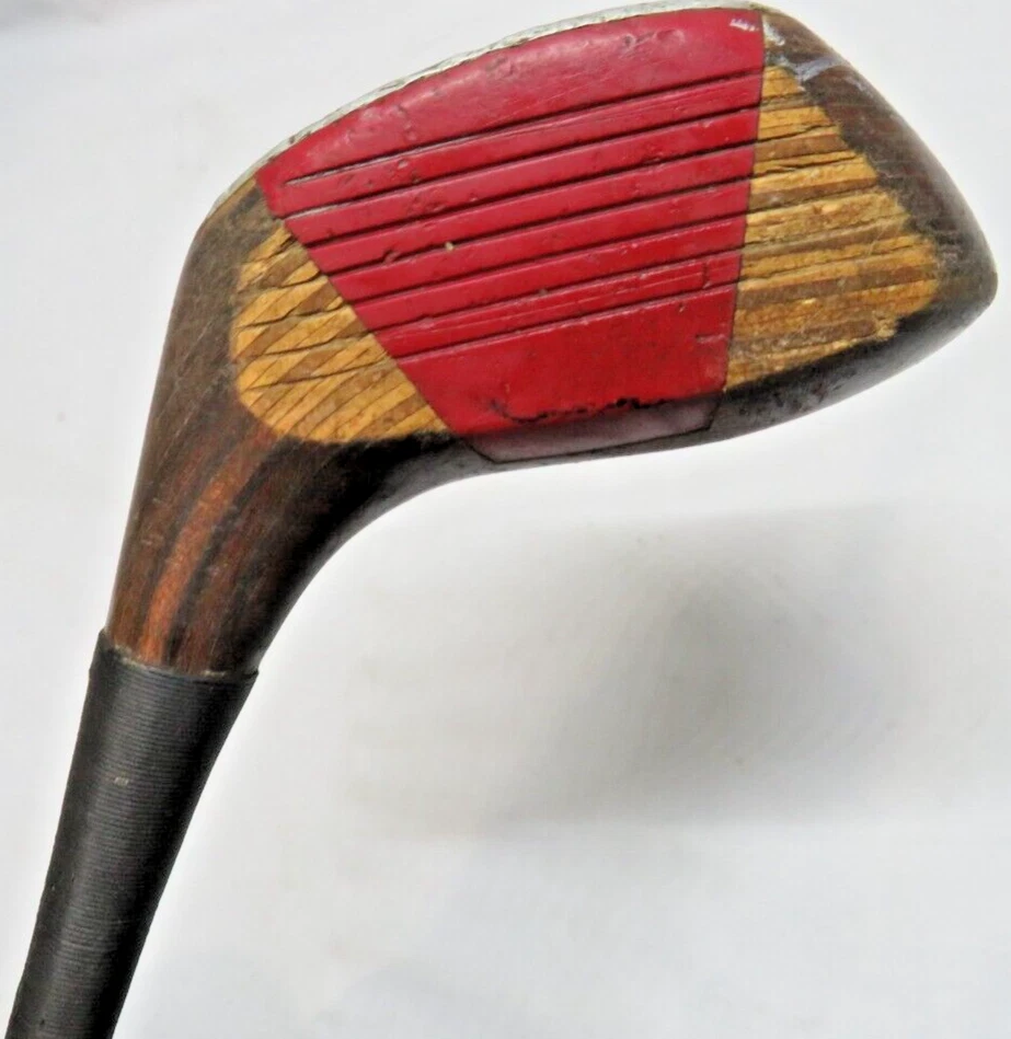 Palos de golf Wilson 1 3 5 de colección madera marrón eje de acero diestro empuñaduras Tacki Mac Foto 4 de 4