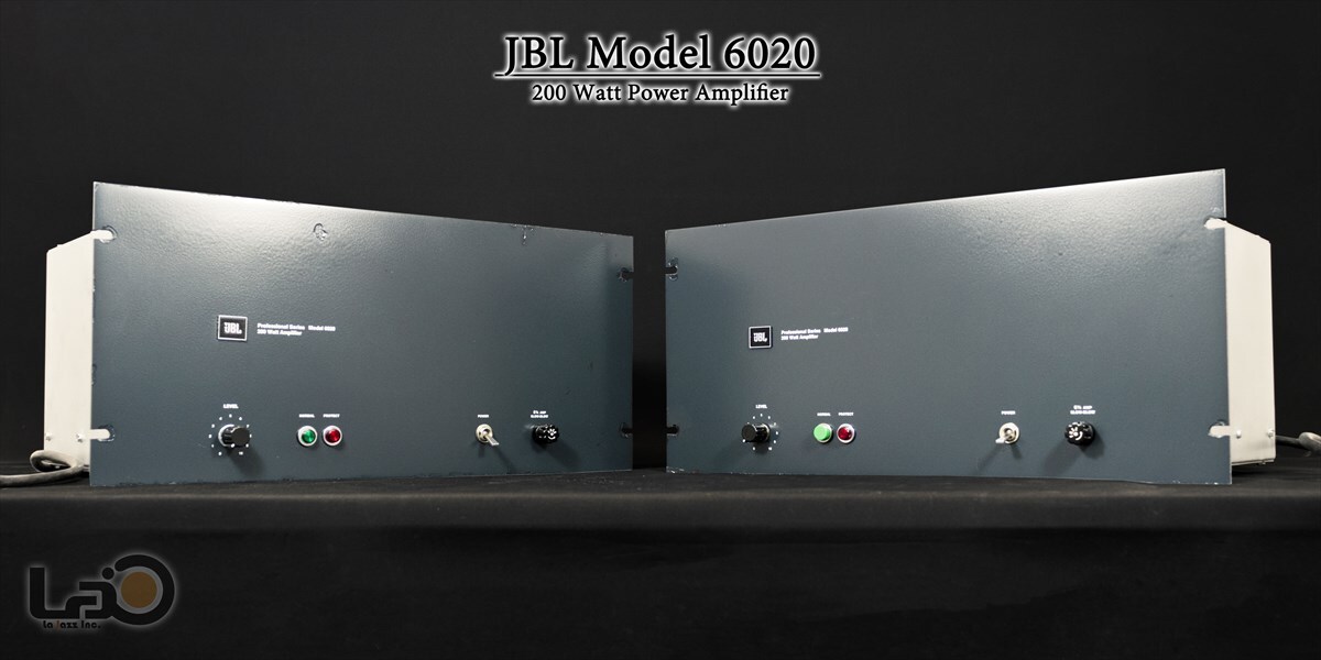 JBL Model 6020 | 200 Watt Power Amp(2)pair | Fully Restored